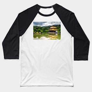 Kinkaku-Ji : The Golden Pavilion Baseball T-Shirt